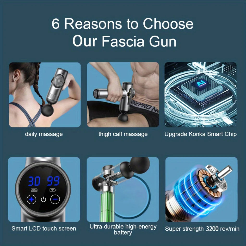 PORTABLE VIBRATION MASSAGE GUN