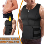 MEN´S NEOPRENE SAUNA WAIST TRAINER VEST