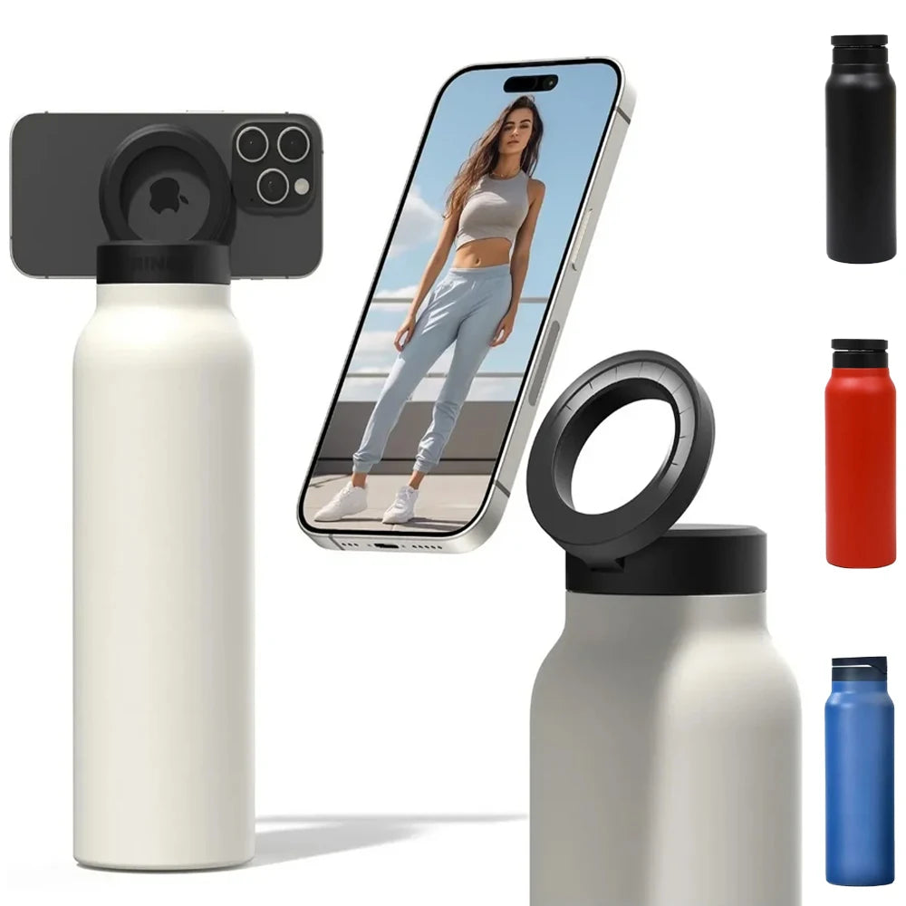 STEELFUSION SMART BOTTLE WITH MAGNETIC TRIPOD STAND