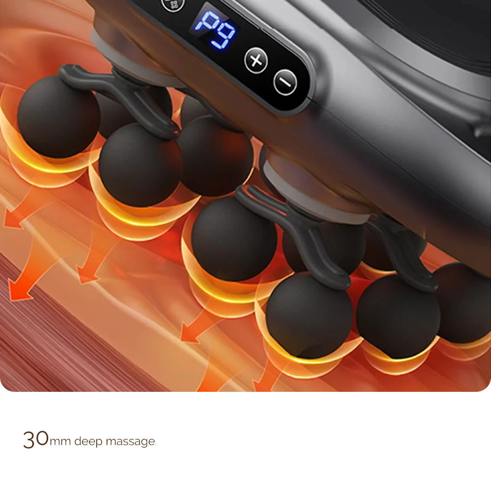 12-HEAD MASSAGE GUN