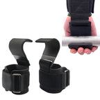 WEIGHT LIFTING HOOK GRIPS WITH WRIST WRAPS