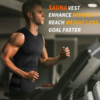 MEN´S NEOPRENE SAUNA WAIST TRAINER VEST